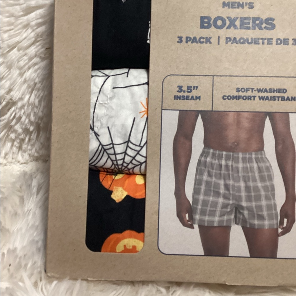 Halloween boxer shorts-box of 3-NEW-Men’s XXL - Picture 2 of 6